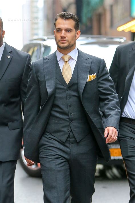henry cavill in a suit